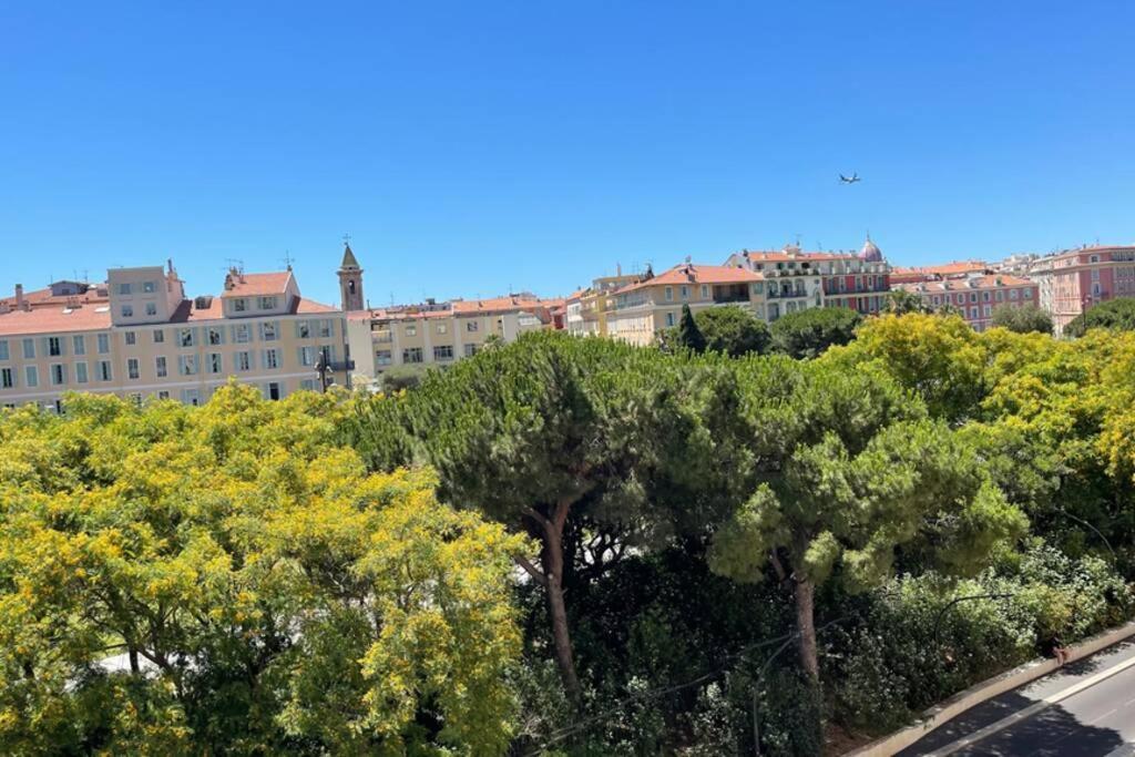Spacious 3 Bedroom Flat Nice Center - Magnificent View-Parking Εξωτερικό φωτογραφία