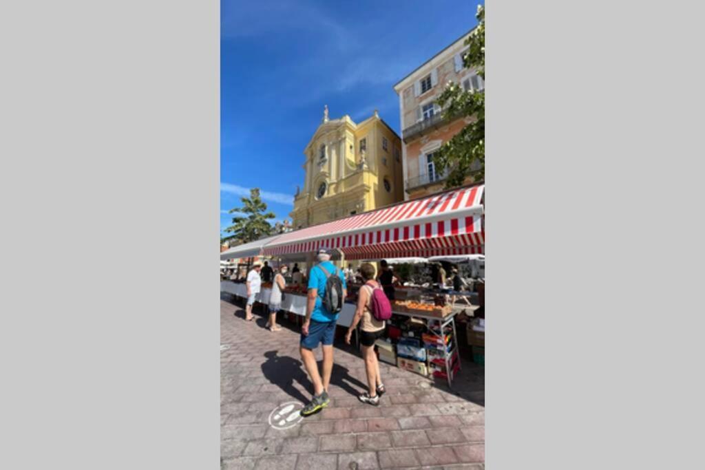 Spacious 3 Bedroom Flat Nice Center - Magnificent View-Parking Εξωτερικό φωτογραφία