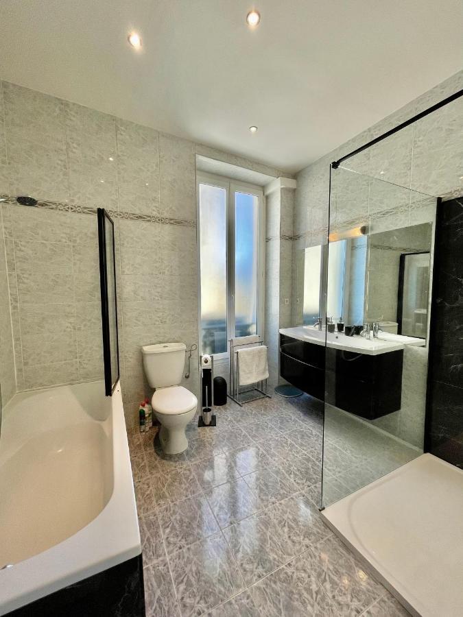 Spacious 3 Bedroom Flat Nice Center - Magnificent View-Parking Εξωτερικό φωτογραφία
