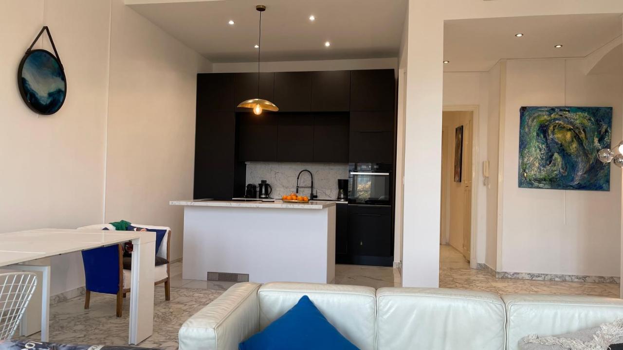 Spacious 3 Bedroom Flat Nice Center - Magnificent View-Parking Εξωτερικό φωτογραφία