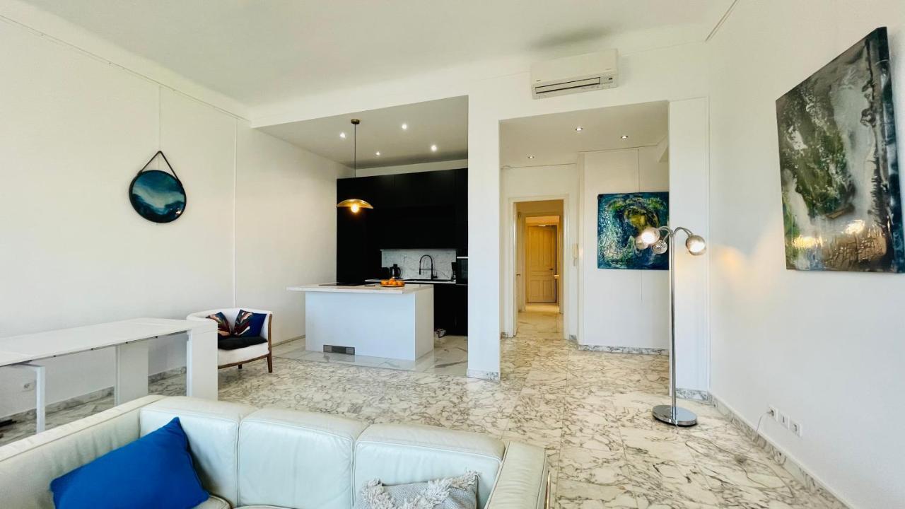 Spacious 3 Bedroom Flat Nice Center - Magnificent View-Parking Εξωτερικό φωτογραφία