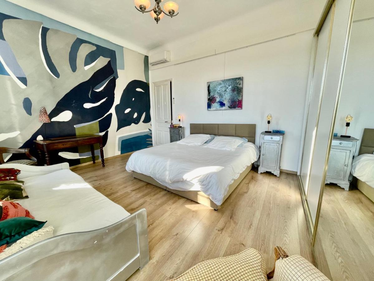 Spacious 3 Bedroom Flat Nice Center - Magnificent View-Parking Εξωτερικό φωτογραφία