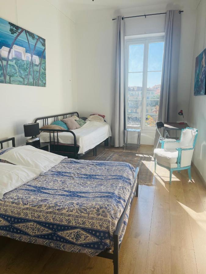Spacious 3 Bedroom Flat Nice Center - Magnificent View-Parking Εξωτερικό φωτογραφία
